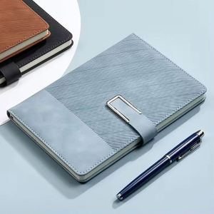 Best Selling 3-in-1 A5 Leather Deluxe <b>Notebook</b> Journal Gift <b>Set</b> Custom Factory New Product Includes Gift Box Pen Refill - Product Image 5
