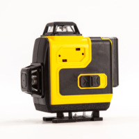 Niveau laser multifonctionnel vert 520 nm à prix d'usine, niveau laser OEM haute précision 16 lignes pour l'installation au plafond