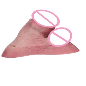 ORALSX Parche Vaginal Insertable con Correa, Prótesis Masculina Hiperrealista Diseñada Anatómicamente, Hecha de Silicona Líquida - Product Image 3