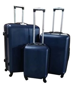 Nhà Máy Bán buôn ABS Bộ hành lý ABS Xe đẩy Túi vali nhà phân phối make up hành lý - Product Image 1