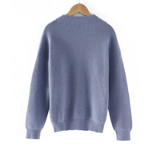 De calidad superior de manga larga Otoño de invierno Pullover suéter <span class=keywords><strong>abrigo</strong></span> para damas - Product Image 2