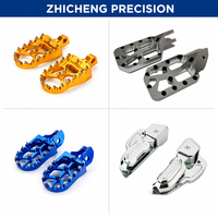 Repose-pieds larges CNC Zhicheng pour moto tout-terrain, antidérapants, en alliage d'aluminium, pour Dirt Bike, modèle Sur-Son Ultra Bee