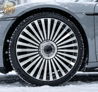 Jantes forgées de luxe KFB pour véhicules électriques, jantes en alliage d'aluminium multi-rayons de qualité supérieure pour BMW I7 Mercedes EQS Audi A8 E Tron