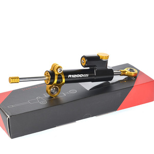 Amortiguador de dirección de titanio, estabilizador direccional modificado, amortiguador, cabeza batidora, regla de titanio para BMW R <span class=keywords><strong>1200GS</strong></span> ADV <span class=keywords><strong>Adventure</strong></span> - Product Image 3