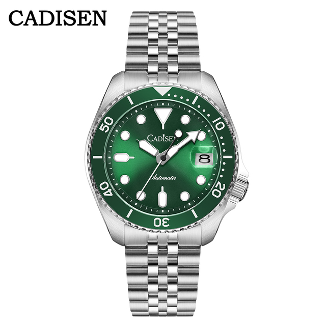 Luxury Business Men's Watch Stainless Steel Waterproof 20BAR Seiko NH35/NH36 Movement Fully Automatic Mechanical Watch