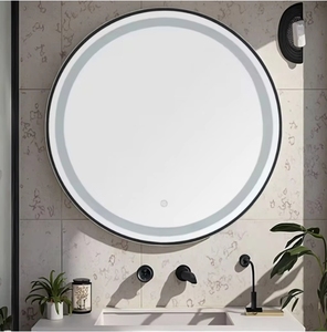 frameless design with an integrated LED light strip around its border LED <b>Bathroom</b> light for <b>bathrooms</b> - Product Image 4