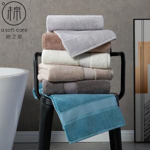 Serviette de bain en pur coton 70x140 cm, couleur unie, épaisse, absorbante, antimicrobienne, pour usage domestique - Product Image 4