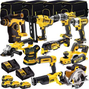 LISTO PARA ENVIAR, VENTA RÁPIDA, 100% Nuevo, Dewalts DCZ1001X2-XE 18V/54V 9.0Ah, Kit Inalámbrico XR de Voltaje Mixto de 10 Piezas, DCZ1001X2-X - Product Image 3