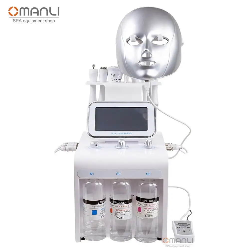 Aqua nuovo arrivo professionale macchina per il massaggio del viso con ossigeno idro Aqua Peeling macchina per microdermoabrasione facciale