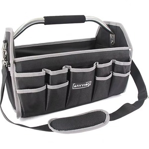 Sac à outils d'électricien neuf, certifié BSCI, portable, multi-poches, 1680D, luxe, sac de rangement pour outils - Product Image 5