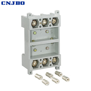 Accessoires pour disjoncteurs à boîtier moulé <span class=keywords><strong>Plaque</strong></span> arrière insérable Câblage CM1 NSX CVS -250 400 630 Base d'isolation en cuivre et plastique 50Hz - Product Image 1