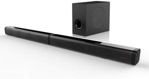 Samtronic TV barre de son haut-parleurs détachables sans fil caissons de basses filaires Home cinéma 3D stéréo barre de son Support télécommande optique - Product Image 5