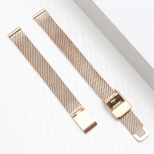 Fabricantes Personalizar 18mm 20mm 22mm Ajustable Mujeres Hombres Milanese Lujo Metal Acero Inoxidable <span class=keywords><strong>Reloj</strong></span> Bandas <span class=keywords><strong>Correa</strong></span> - Product Image 4