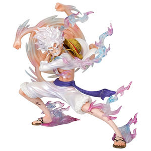 Figurine d'action One Piece Gear 5 Luffy Nika en pose de frappe étirée, Statue en PVC, Décoration de bureau Anime, Modèle de collection - Product Image 1