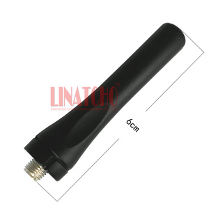 UHF court pour antenne femelle SMA pour talkie-walkie Radio bidirectionnelle avec conception tronquée douce polarisation verticale 400-480MHz - Product Image 2