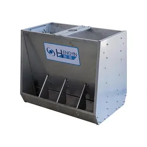 Pig feeder stainless steel feeders automatic for pig farm pig feed trough