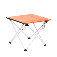 Table de pique-nique et de camping pliable moderne, légère, en aluminium, imperméable, très vendue