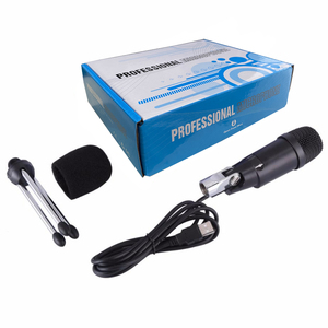 Microfono a Condensatore USB Professionale GAM-18A con Supporto Treppiede <span class=keywords><strong>per</strong></span> <span class=keywords><strong>Telefono</strong></span>, PC, Skype, Gaming Online, Vlogging - Product Image 6