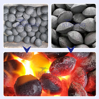 Machine à briquettes de charbon de bois à prix raisonnable, fabrication entièrement automatique de briquettes de charbon de bois, presse à billes de charbon de bois
