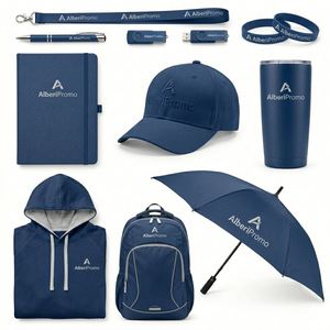 Kit de Voyage Universel Personnalisé Tendance 2026 pour Entreprises : Sac à Dos, Parapluie, Casquette, Bouteille Isotherme, Carnet A5, Clé USB - Product Image 3