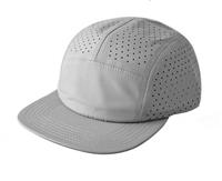Gorra de Malla de 5 Paneles de Nailon, Ligera, Flexible, con Visera Suave, Correa Elástica, para Correr, Impermeable, de Secado Rápido, para Protección Solar, para Actividades al Aire Libre