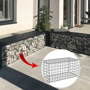 1,5*1*<span class=keywords><strong>1m</strong></span> Kaynaklı <span class=keywords><strong>Gabion</strong></span> Taş Kutuları Demir Tel Örgülü <span class=keywords><strong>Gabion</strong></span> Sepetleri İstinat Duvarı Bahçe Çiti Kesim Hizmetiyle Özelleştirin - Product Image 1