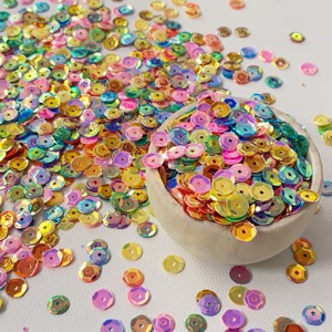 Scintillante paillettes rotonde artigianato <span class=keywords><strong>Confetti</strong></span> Glitter per capi donna accessori abbellimento - Product Image 5