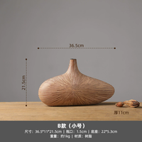 Moderne Simple Personnalisé Résine Vase Creative Bureau Ornement Décoratif Doux Décoration Fabricant Une Pièce Dropshipping
