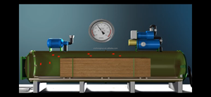 Machine <span class=keywords><strong>à</strong></span> économie d'énergie Zhongnuo <span class=keywords><strong>de</strong></span> 15 kW pour le traitement anticorrosion des poteaux en <span class=keywords><strong>bois</strong></span>, avec réservoir sous pression et garantie d'un an - Product Image 3