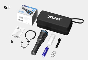 Xtar D40 Chuyên Nghiệp 21700 Có Thể Sạc Lại Mạnh Mẽ Dưới Nước 4-77 Độ Zoom Chùm Góc Scuba Torch Lặn Đèn Pin - Product Image 5