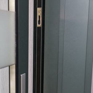 Aluminum Waterproof Interior Partition Double Tempered Glass Patio Slim <b>Sliding</b> Glass <b>Door</b> - Product Image 6