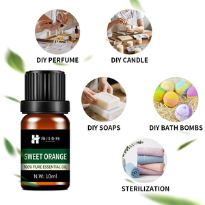 Huile d'orange douce 30 ml, fabrication en usine, logo personnalisé, huile de massage relaxante et parfum d'ambiance - Product Image 4