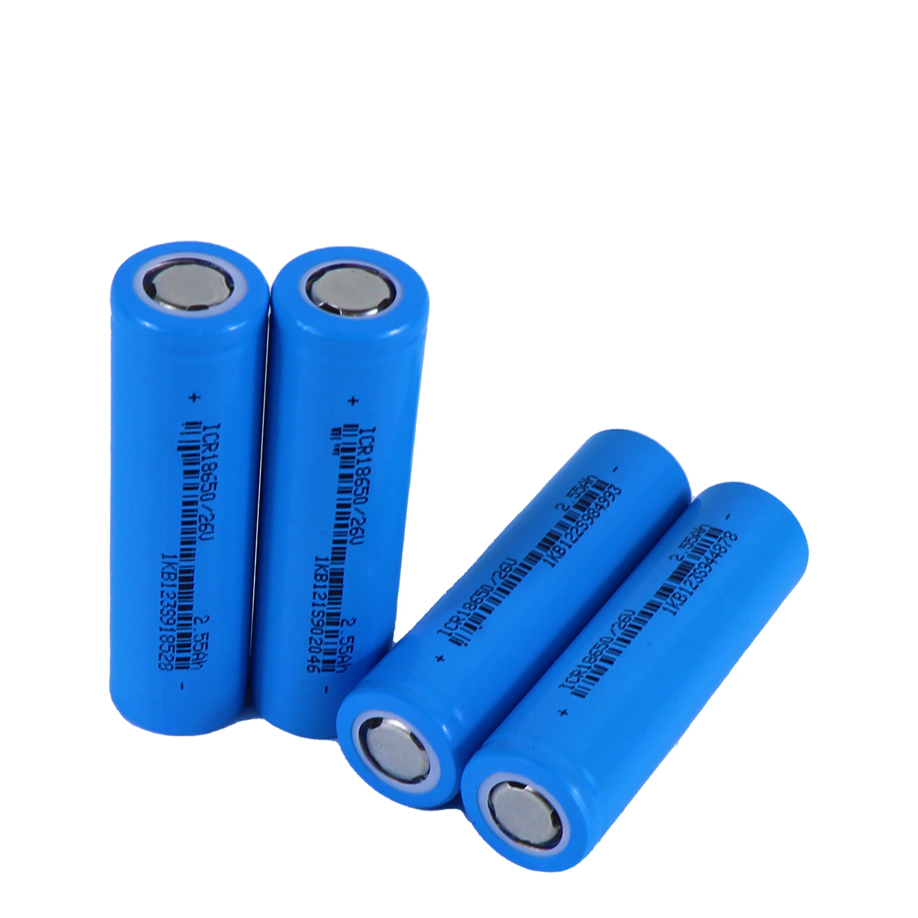 18650 3.6V 2550mah batterie li-ion 3.7v 2600mah lithium ebike batterie 18650 cellule NCM batterie