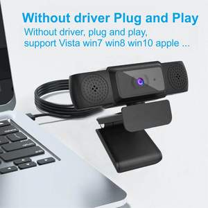 Caméra vidéo Fufan avec microphone intégré pour diffusion en direct sur <span class=keywords><strong>Youtube</strong></span>, <span class=keywords><strong>webcam</strong></span> 1920*1080 avec microphone, caméra <span class=keywords><strong>Youtube</strong></span> Full HD de petite taille - Product Image 3