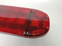 Luces estroboscópicas de 50 pulgadas, vehículos de seguridad, techo de coche de seguridad, barra de luz de ambulancia de advertencia de emergencia con función de asesor de tráfico