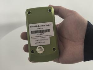 Ручной детектор остатков пестицидов для тестирования безопасности пищевых продуктов, для лаборатории овощей и фруктов, электронный литиевый аккумулятор - Product Image 4