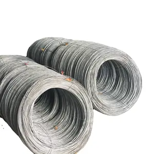 Hot dip galvanis GB 45 # ekstra halus 0.1mm kawat baja bulat galvanis lapisan seng 250g/M untuk manufaktur tali kawat