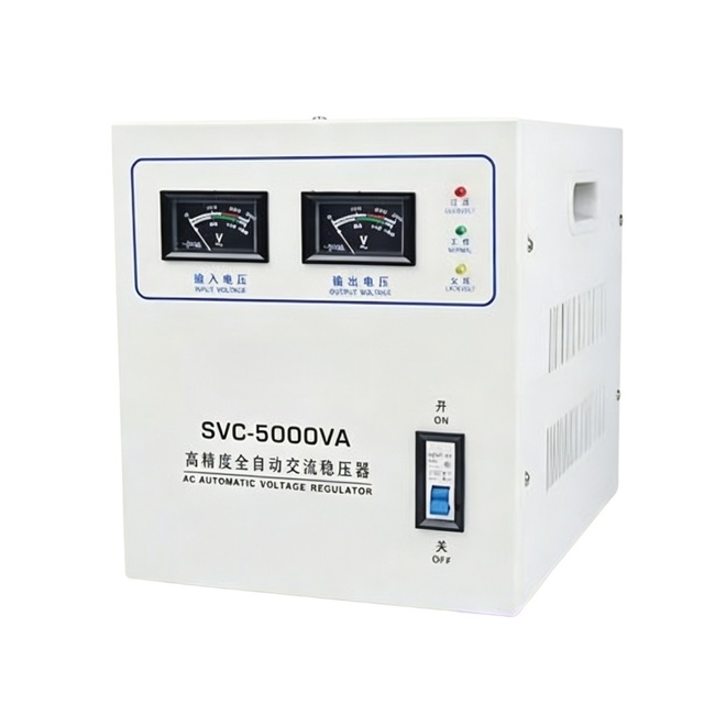 Single Phase 3kVA Automatic Voltage Stabilizer AVR for Industrial and Commercial Equipment