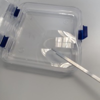 10X10X2.5cm Grandes boîtes à membrane en plastique pour l'emballage de la montre Matériau de qualité supérieure pour un stockage sécurisé