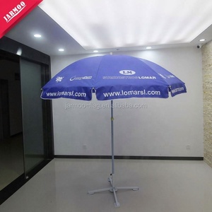 Sombrilla plegable portátil para exteriores, sombrilla de 10 pies con Base para el sol - Product Image 3