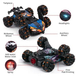 Cross Border 2.4G Zeswielige Legering Swing Arm Spray Stunt Auto Vervorming Drift Kinderen Leisudan Mini Afstandsbediening Auto - Product Image 3