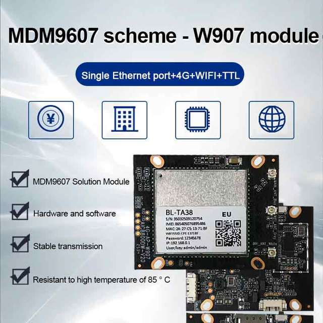 4G WiFi Board LTE Cat4 IP Camera Communication Module Board for CCTV Camera