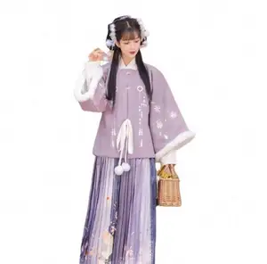 Ecowalson Vrouw Chinese Traditionele Hanfu Kleding Japanse Samurai Cosplay Kostuum Oude Tang Pak Gewaden Kimon