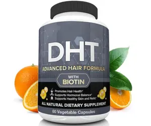 ビオチンを含むNutriveinDHTブロッカー-男性と女性の髪の成長と新しい毛包の成長を促進します-30日間の供給