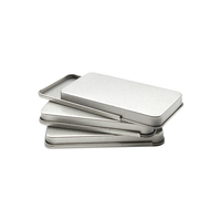 Vente en gros Boîte rectangulaire en métal personnalisé Boîte en métal empilable Mini boîte de conserve coulissante en métal