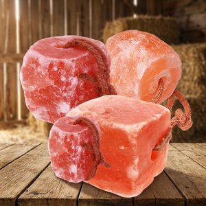 OEM Direct From Pakistan Manufacturer for Cattle Horse Cow Dog Services High Quality Natural Himalayan Pink Salt Lick Cylinder - Product Image 1