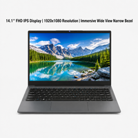 14.1 İnç FHD AMD Ryzen 5 Dizüstü Bilgisayar 8GB RAM 256GB SSD Windows 11 Pro İş Bilgisayarı OEM Toptan