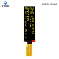 Module d'affichage PMOLED monochrome vertical miniature de 2,89 pouces, 20*4 SSD1311, écran OLED parallèle SPI I2C, WEO002004C