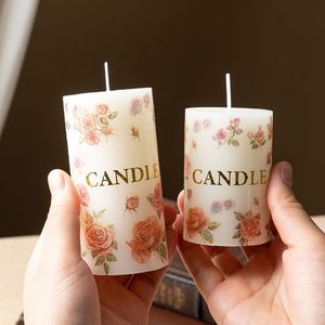 Vela Aromática con Forma de Moomin, de Cera de Soja Natural, Sin Humo, de Larga Duración, Estilo Ins, Regalo Ideal - Product Image 1