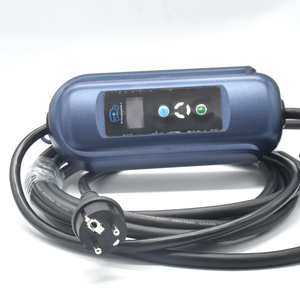 Boîtier de commande bleu <span class=keywords><strong>pour</strong></span> véhicule électrique Portable monophasé 16A <span class=keywords><strong>Type</strong></span> <span class=keywords><strong>2</strong></span> connecteur <span class=keywords><strong>Mode</strong></span> femelle <span class=keywords><strong>2</strong></span> chargeur EV <span class=keywords><strong>pour</strong></span> application de puissance - Product Image 3